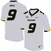 Missouri Tigers 9 Jalen Knox White Nike College Football Jersey Dzhi,baseball caps,new era cap wholesale,wholesale hats
